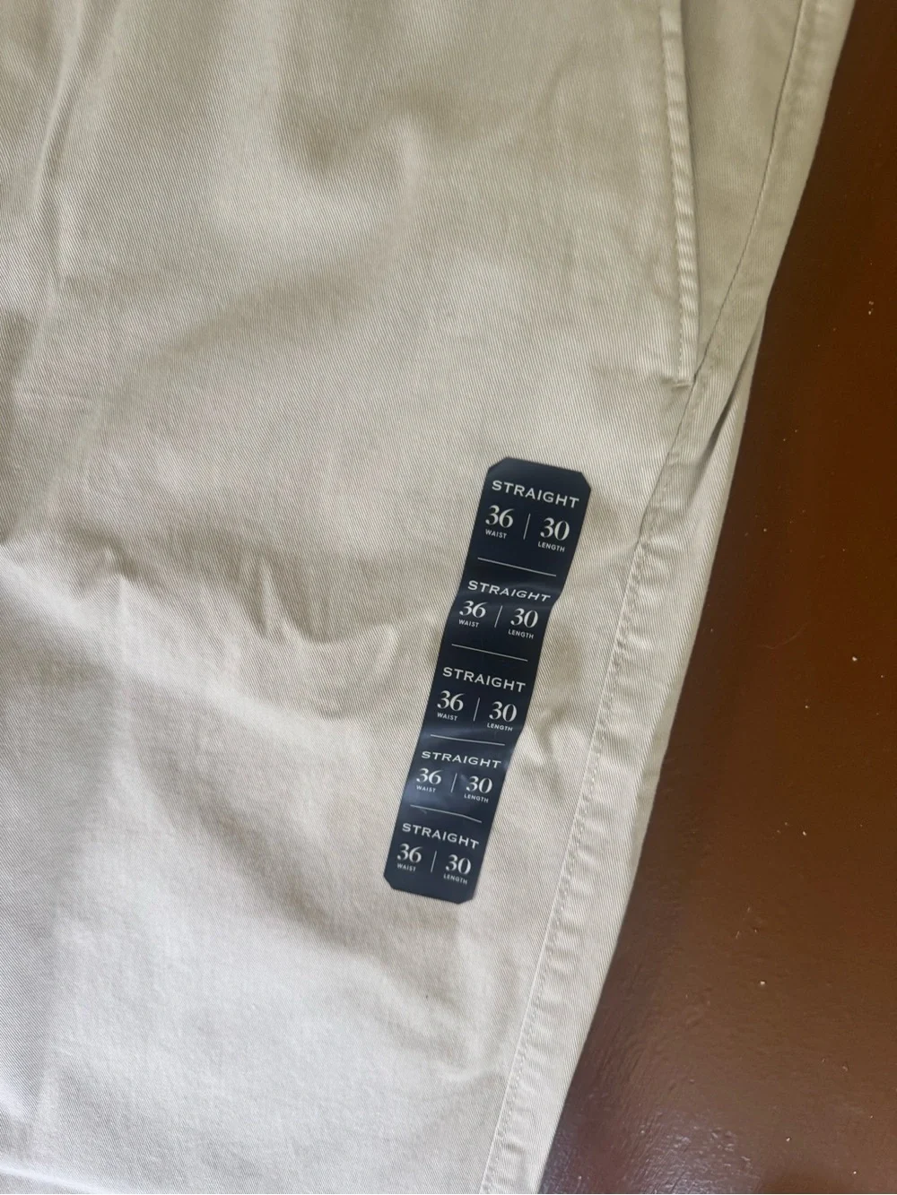 Men’s J. Crew Flex Straight Pants - W36 x L30 color : stone